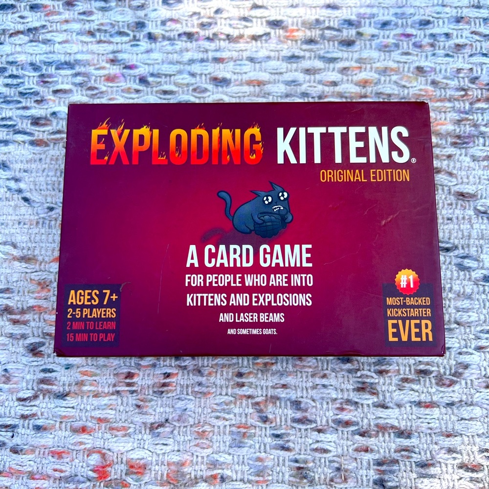 Exploding Kittens Card Game